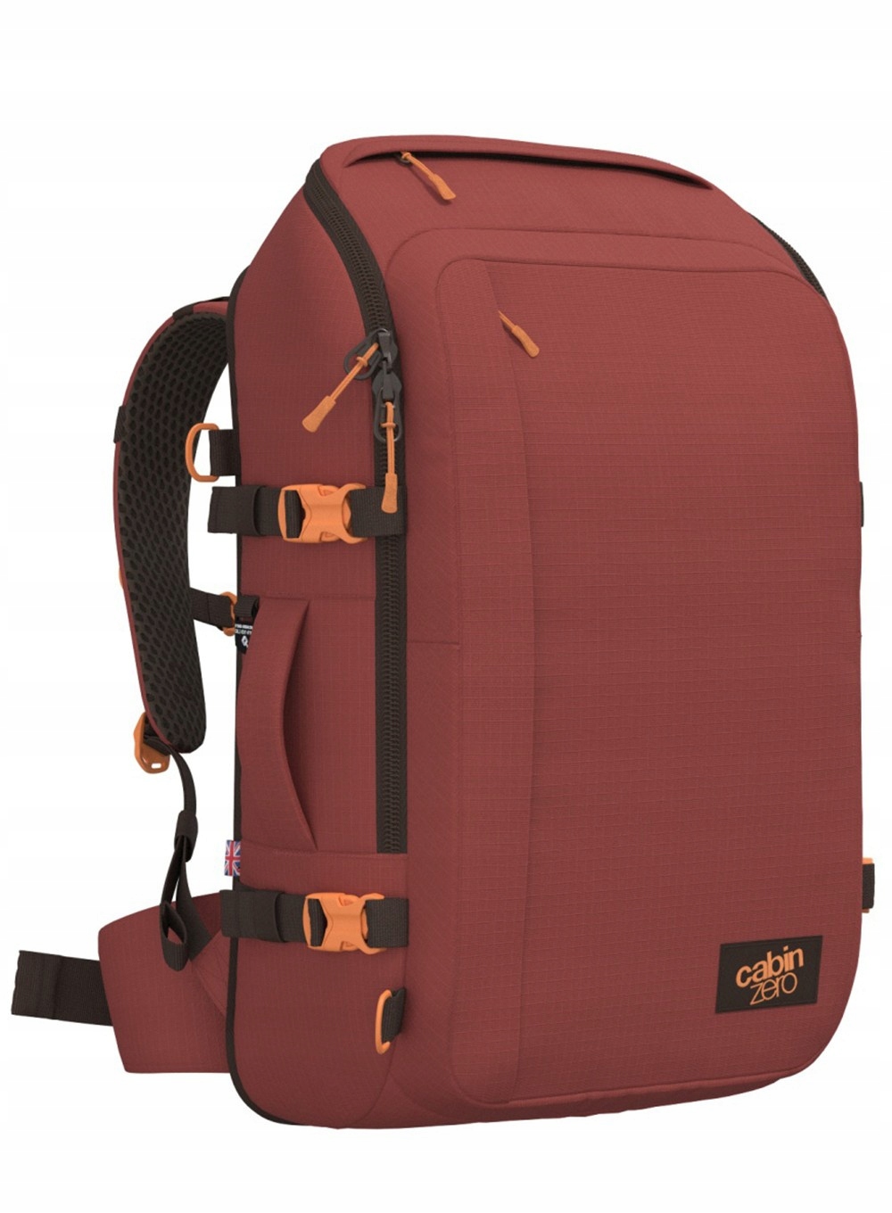 Batoh, příruční taška CabinZero Adv 42 l sangria red