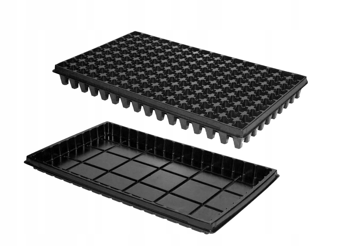 Wielodoniczka paleta do rozsad 160 szt + tacka