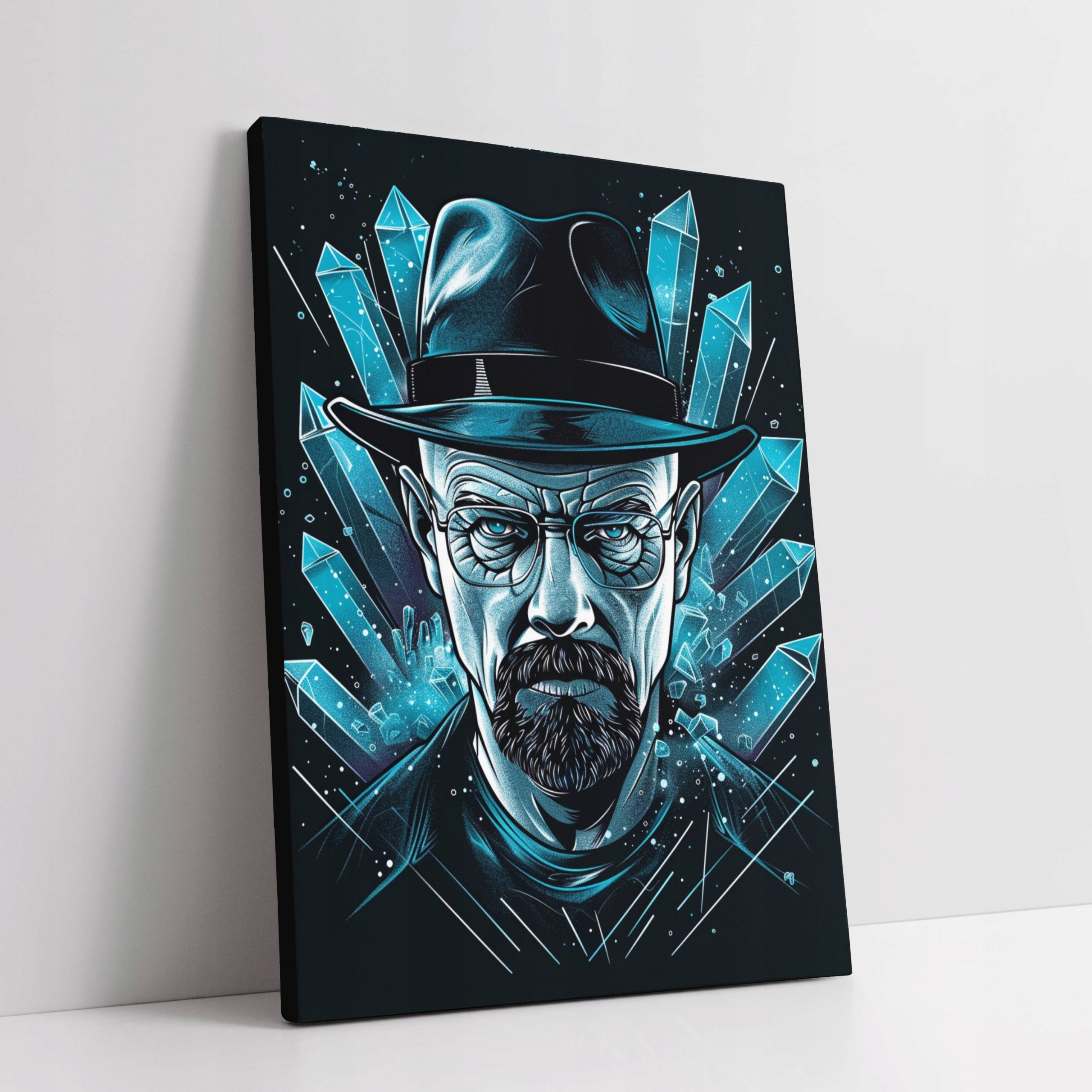 Obraz na plátně Walter White Křišťál do domu obývacího pokoje dárek 75x100