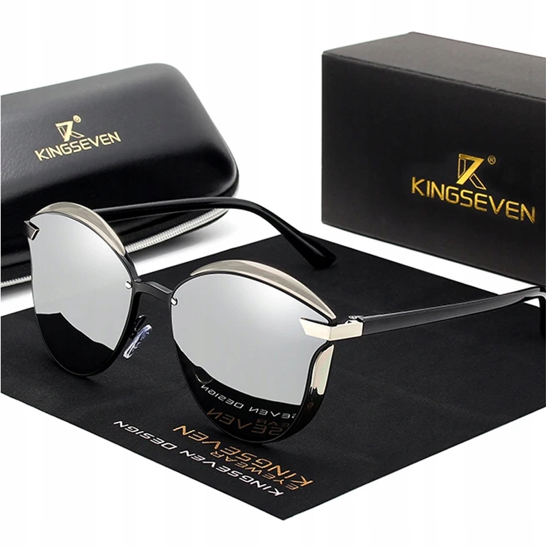 

Okulary przeciwsłoneczne Kingseven UV400 Kocie Cat