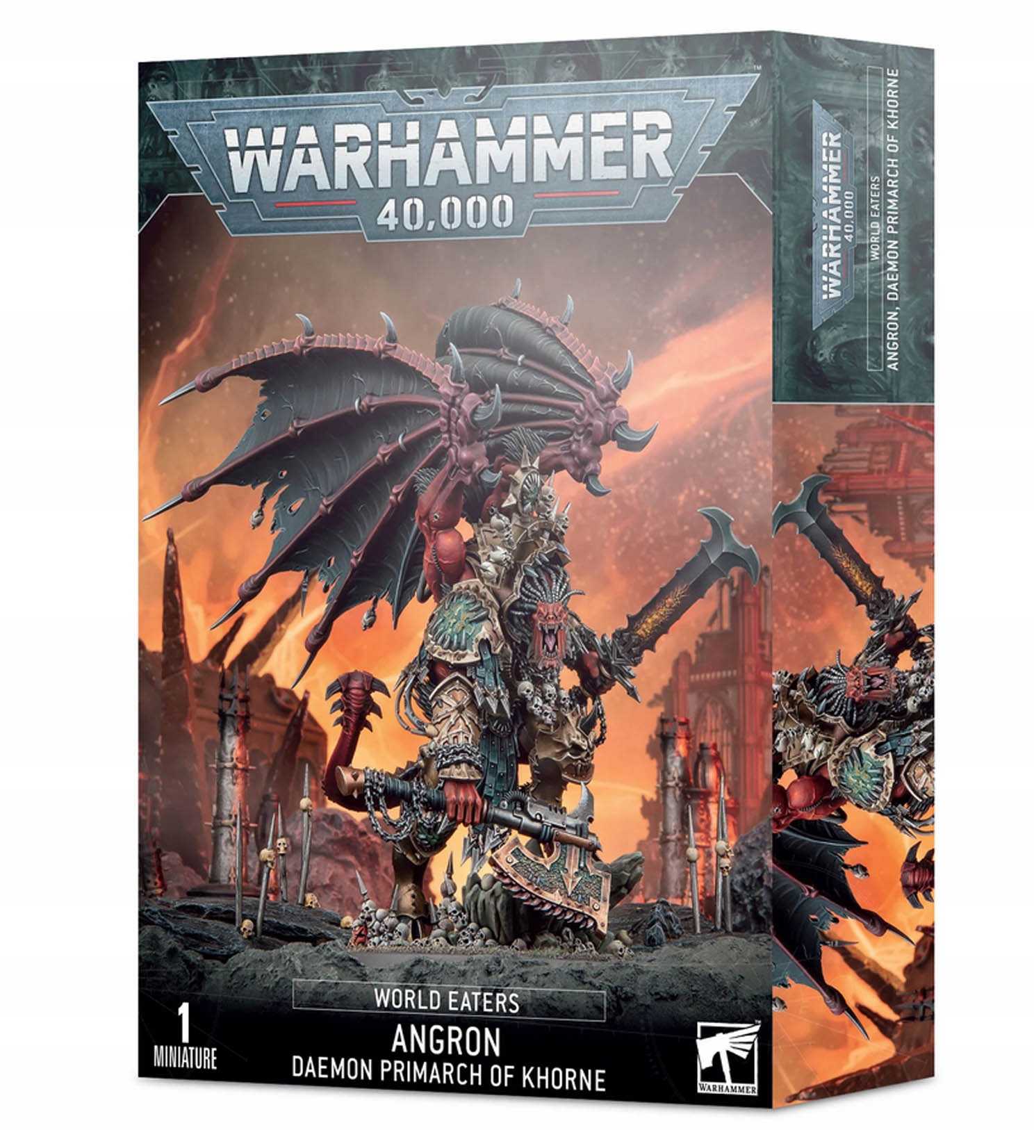 Warhammer 40000 Angron Daemon Primarch of Khorne