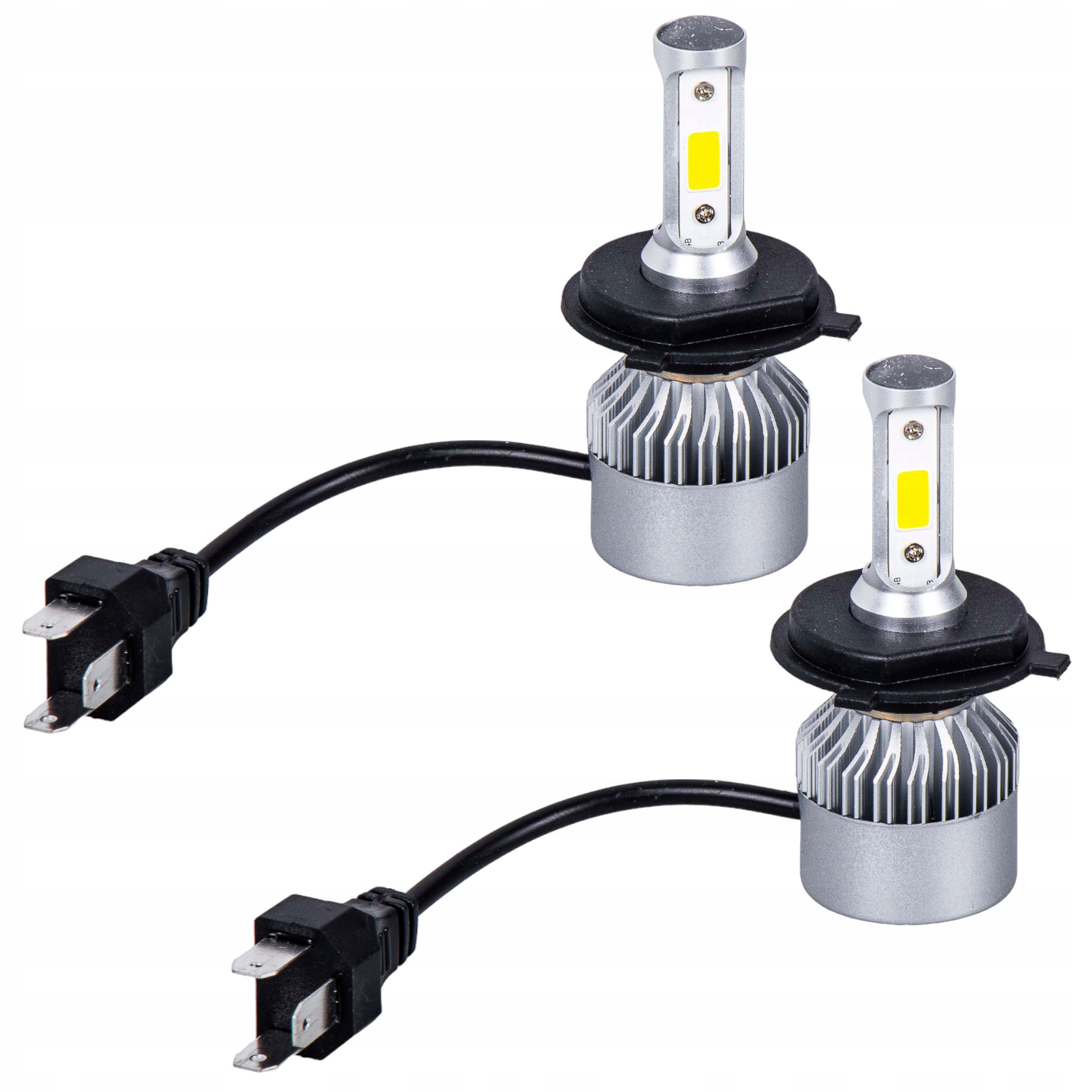 Żarówka H4 12V LED COB 6500K M-Tech 2szt.