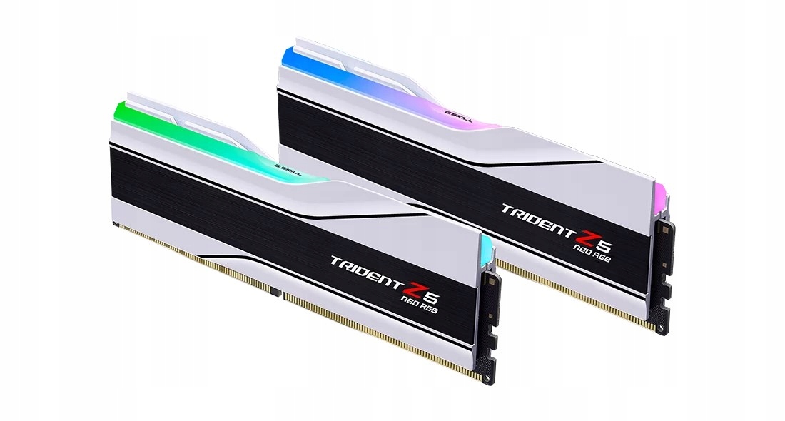 Pamiec Pc DDR5 32GB 2x16GB Trident Neo Amd Rgb 6000MHz CL30 Expo White