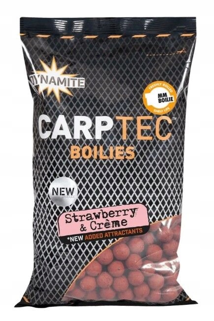 Dynamite Baits Carptec Kulki 900g Strawbery & Creme 15