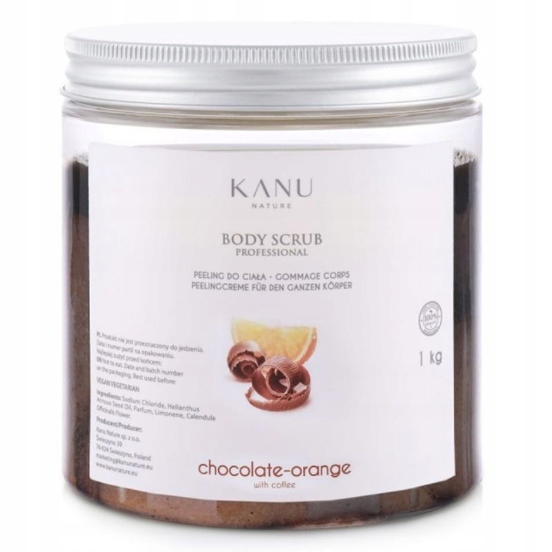 Peeling do ciała Kanu Nature Czekoladowo-pomarańczowy z Kawą ()