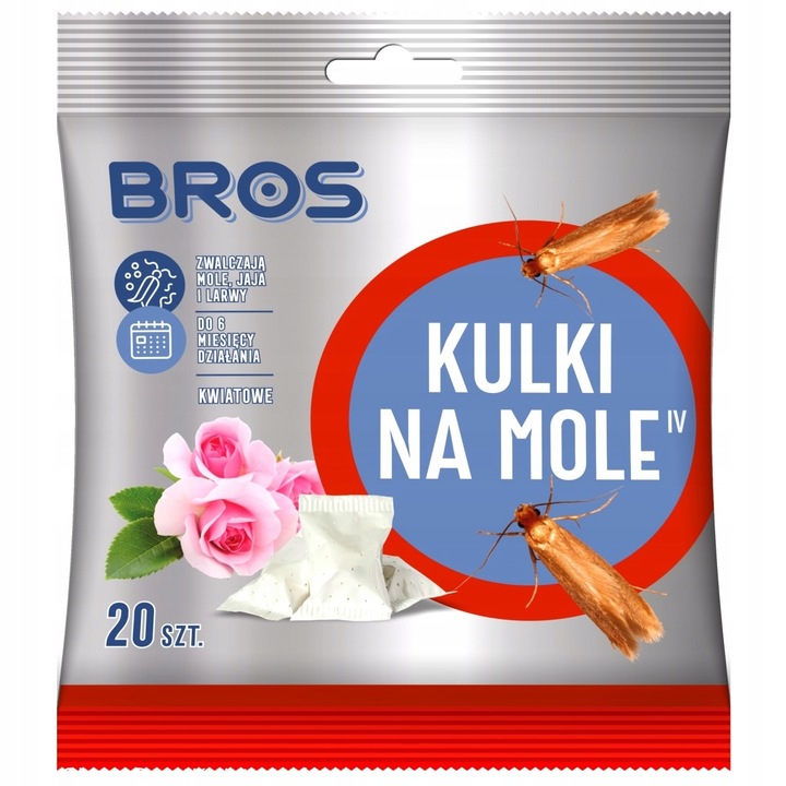 

Bros Kulki Na Mole Kwiatowe 20szt.