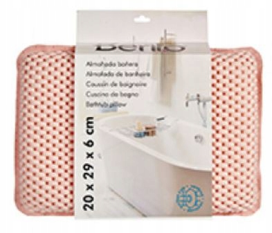 Odprężająca poduszka do wanny zagłówek przyssawki