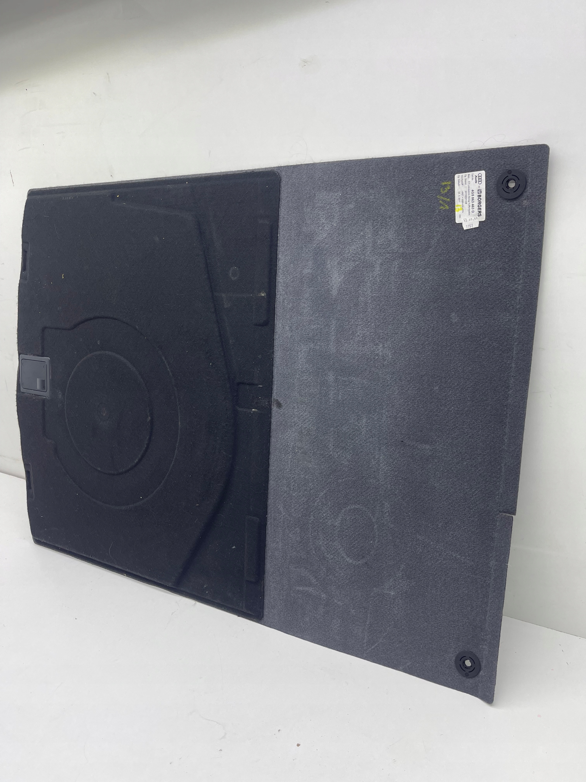 AUDI A6 C7 sedan cover floor boot carpet mats