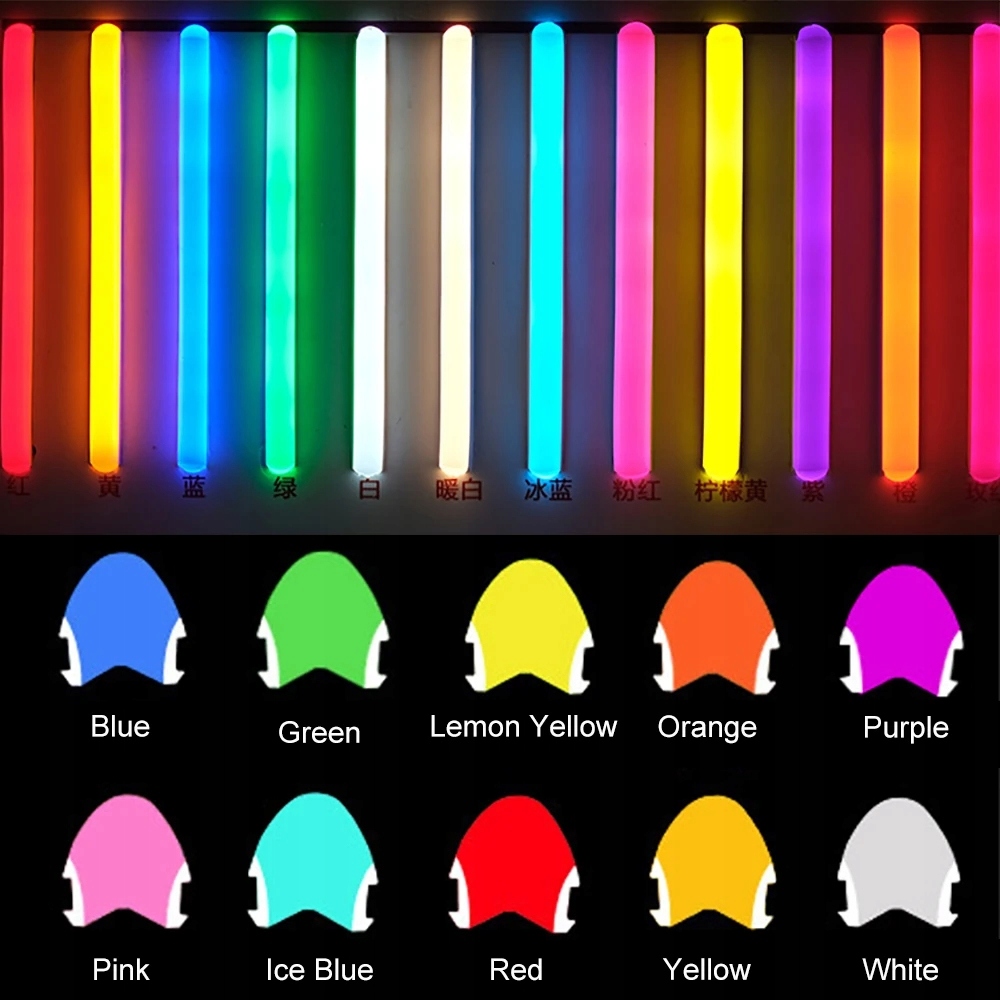 Neon FREZ 1m BŁĘKITNY 6x9mm Slikonowy Giętki Do Taśmy LED TYP S Marka Media-Comp