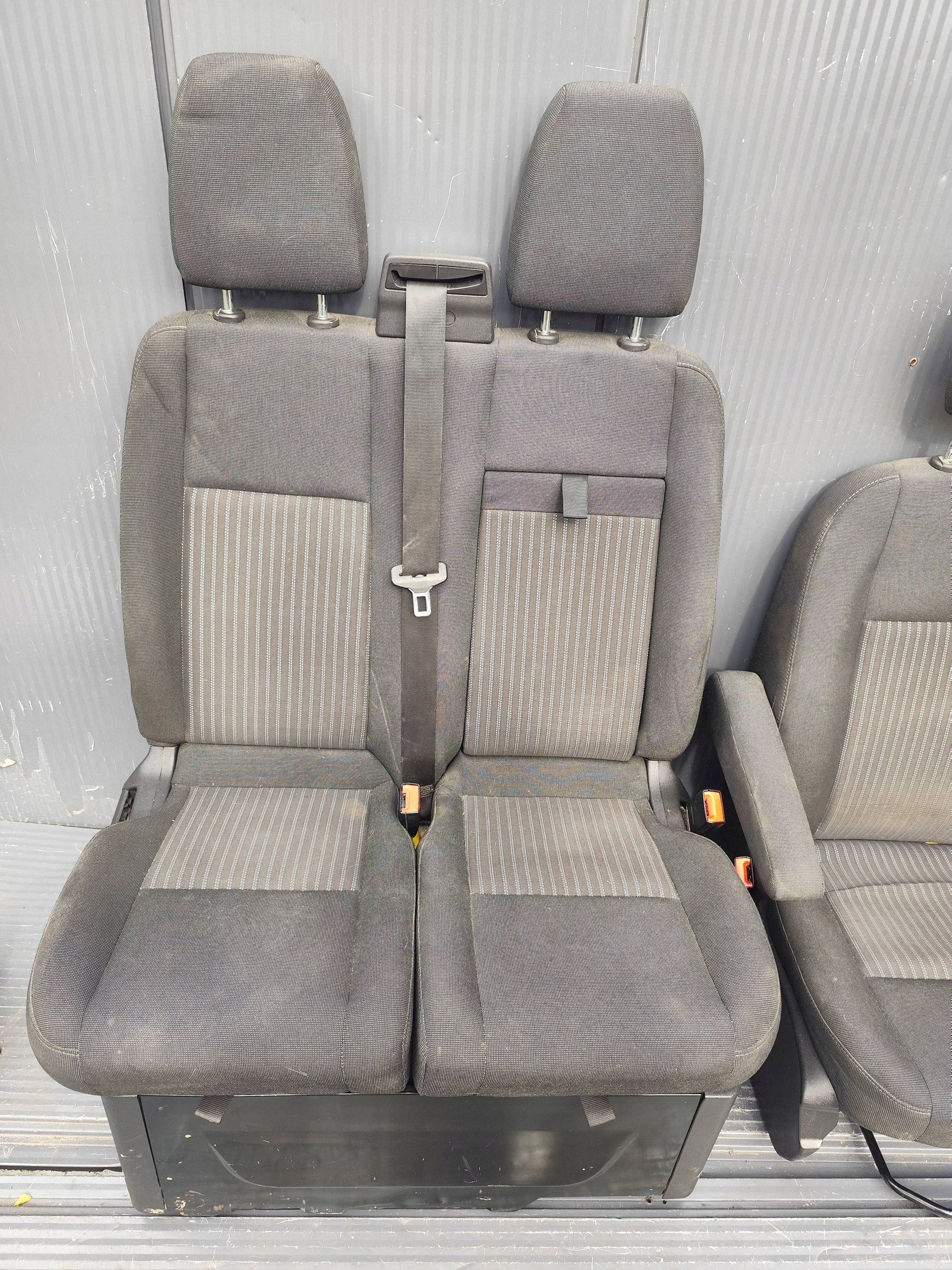 FORD TRANSIT CUSTOM FOTEL FOTELE KOMPLET 2+1