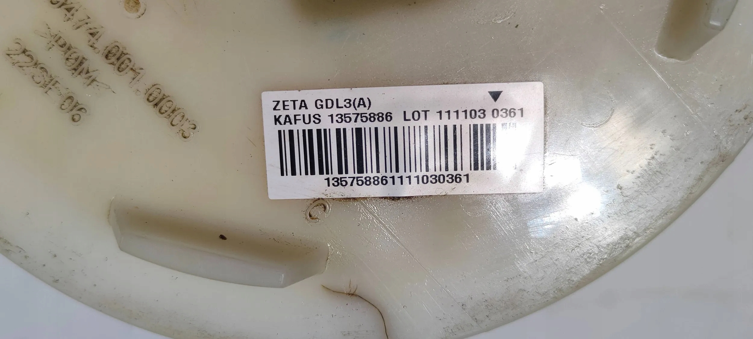 feed pump Chevrolet Camaro 2009-2015