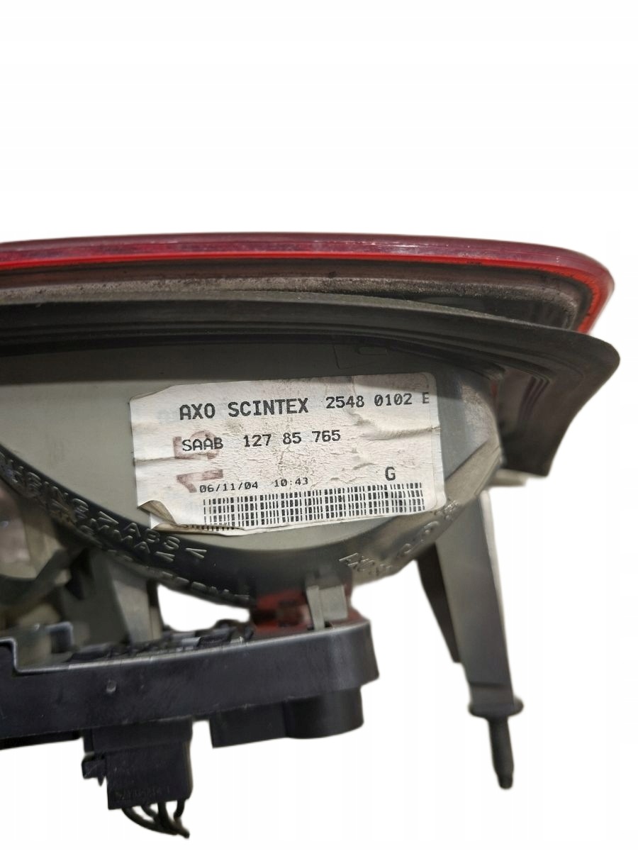 light bonnet left rear part SAAB 9-3 II 12785765 25480102E
