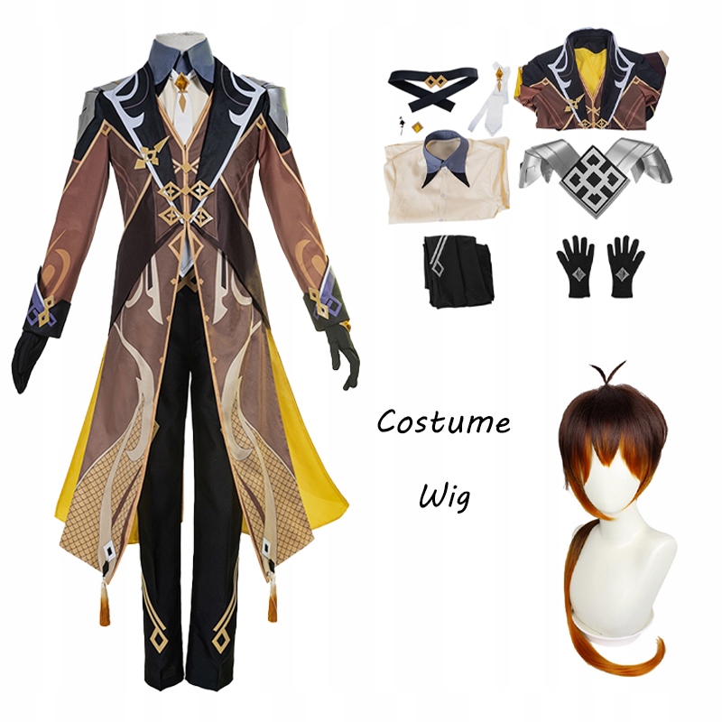 Cosplay Zhongli Cosplay Genshin Impact przebranie 13865545624 - Allegro.pl