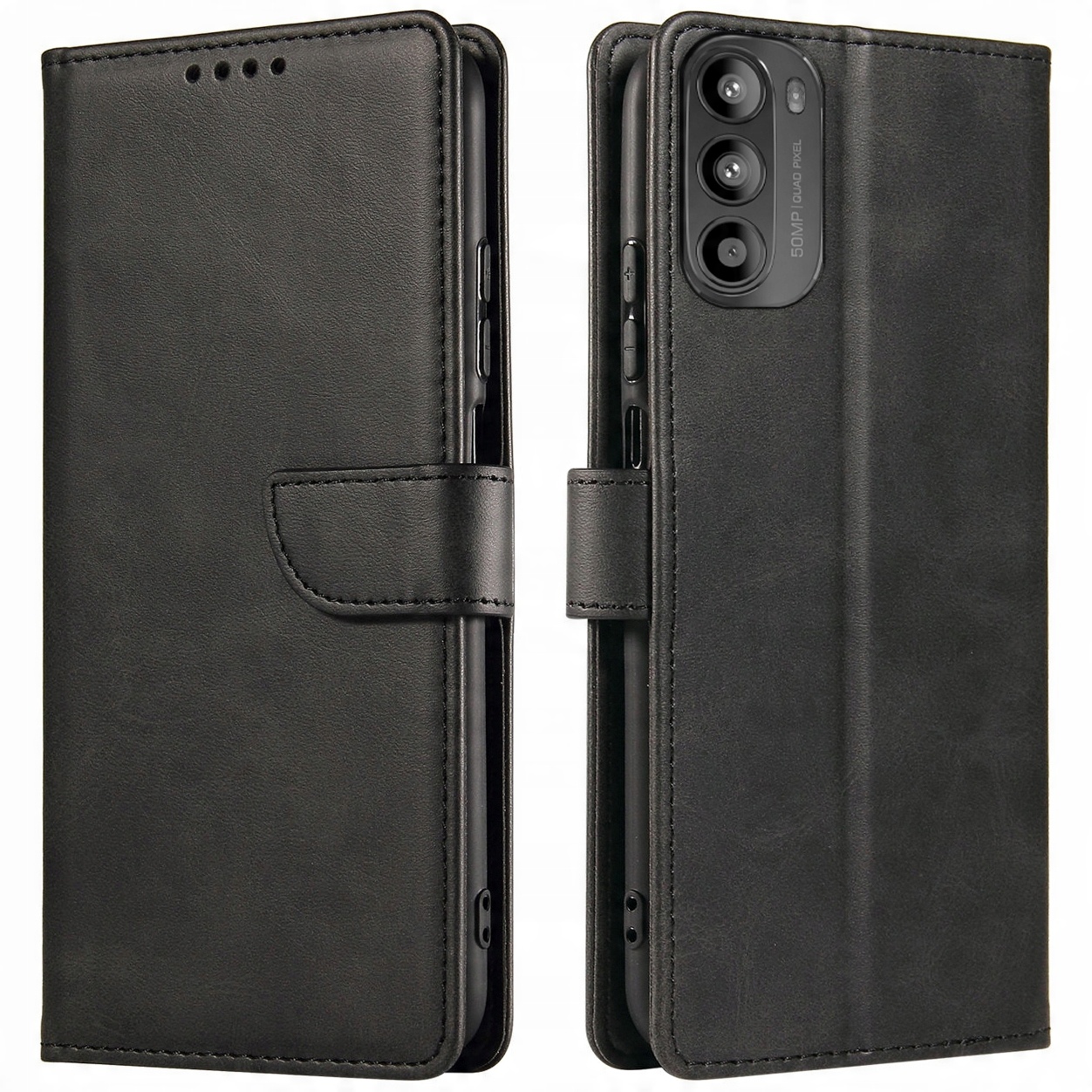 

Etui do Motorola Moto G52 G82 Skórzane Szkło