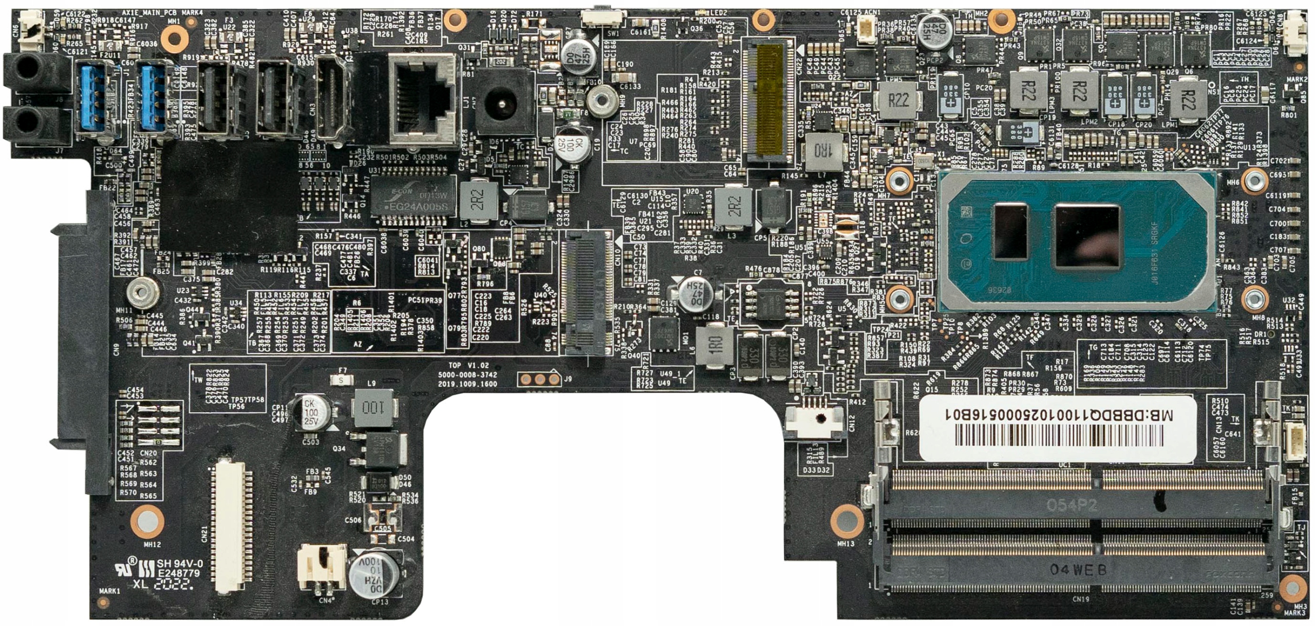 Základní Deska Acer All In One C27-962 i3-1005G1 AX1E_MAIN_PCB