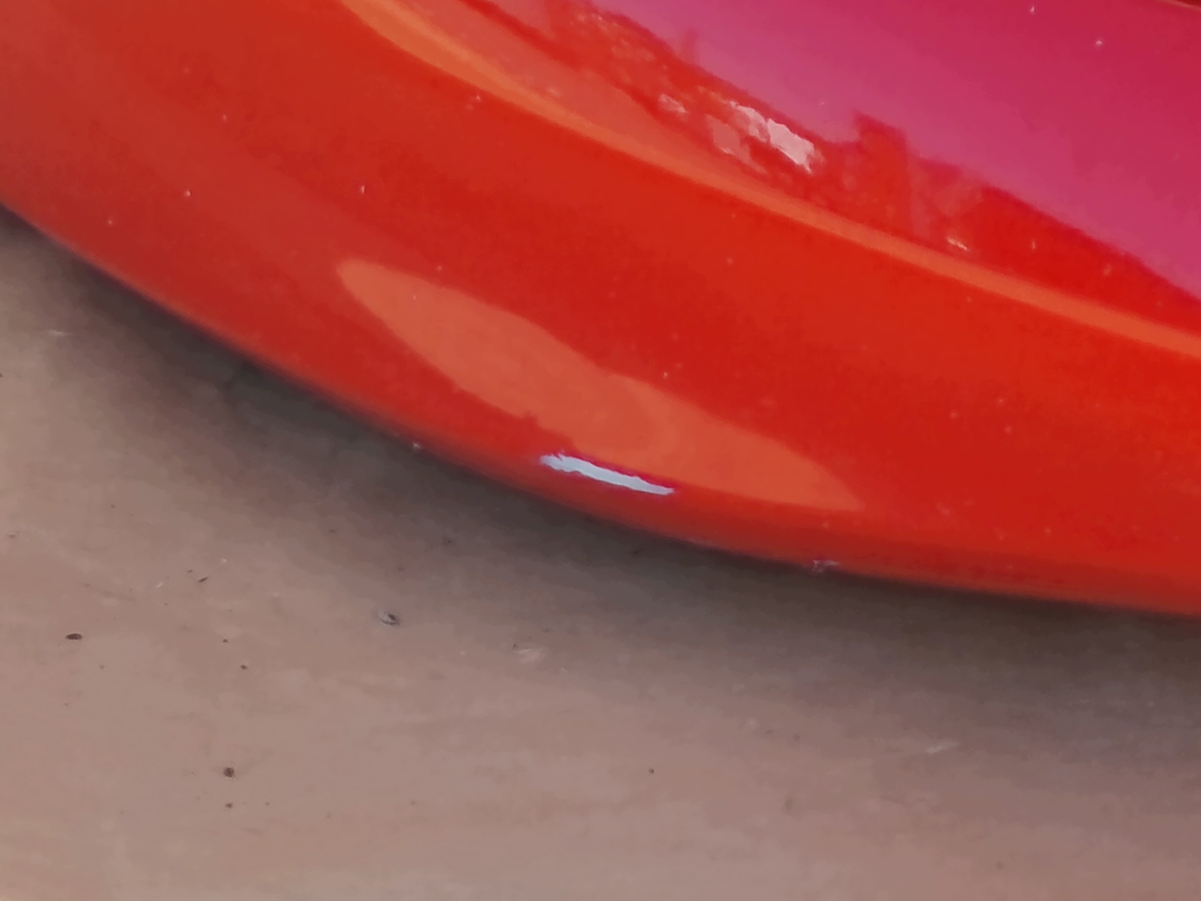 FORD FIESTA MK7 LIFT 2012-2017 ST-LINE bumper front RED RACE original