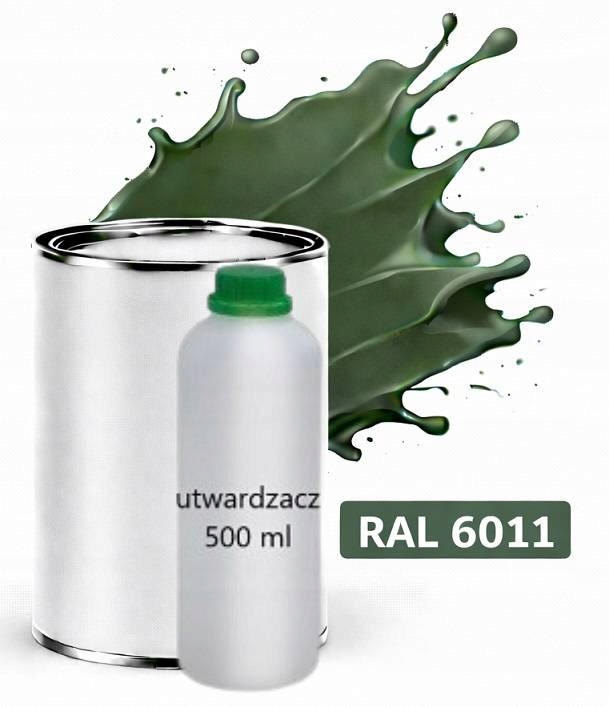 Ral 6011 Polyuretan Akryl 2:1 1L Lesklý Lak Tužidlo Normal 0,5L