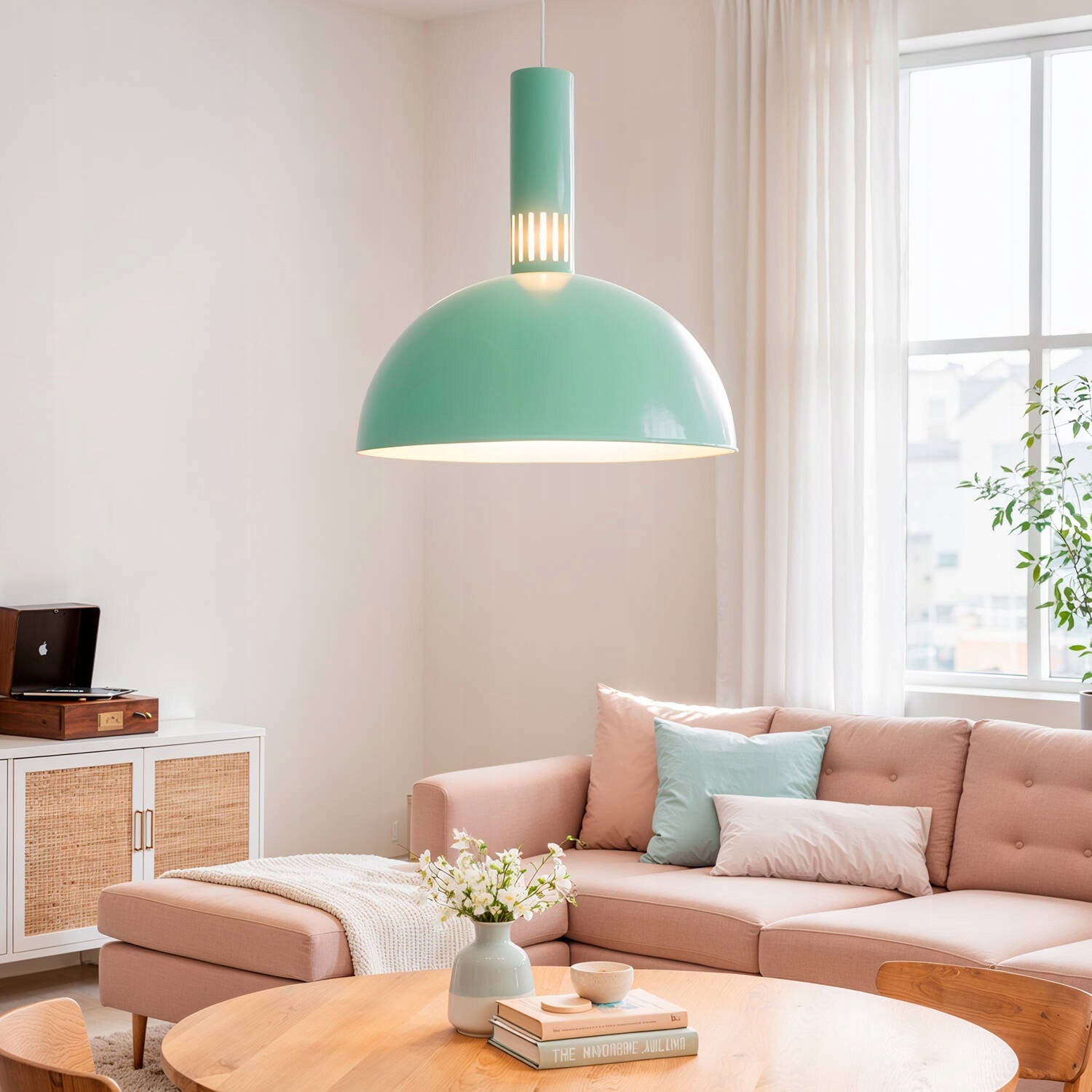 Závěsná Led lampa 9W kovová s regulací Cct Sintra