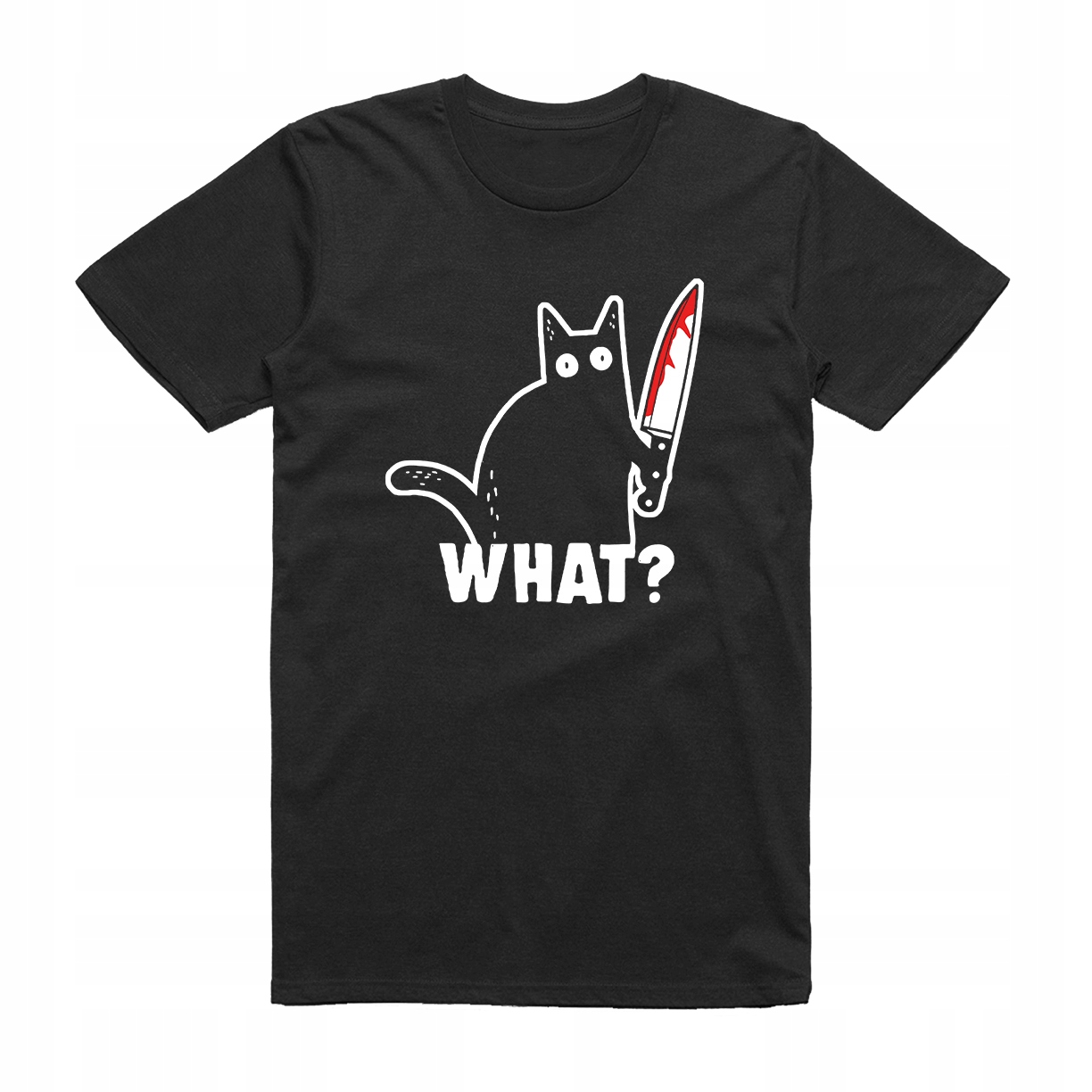 

S - Koszulka T-shirt Kot Morderca Cat Killer What
