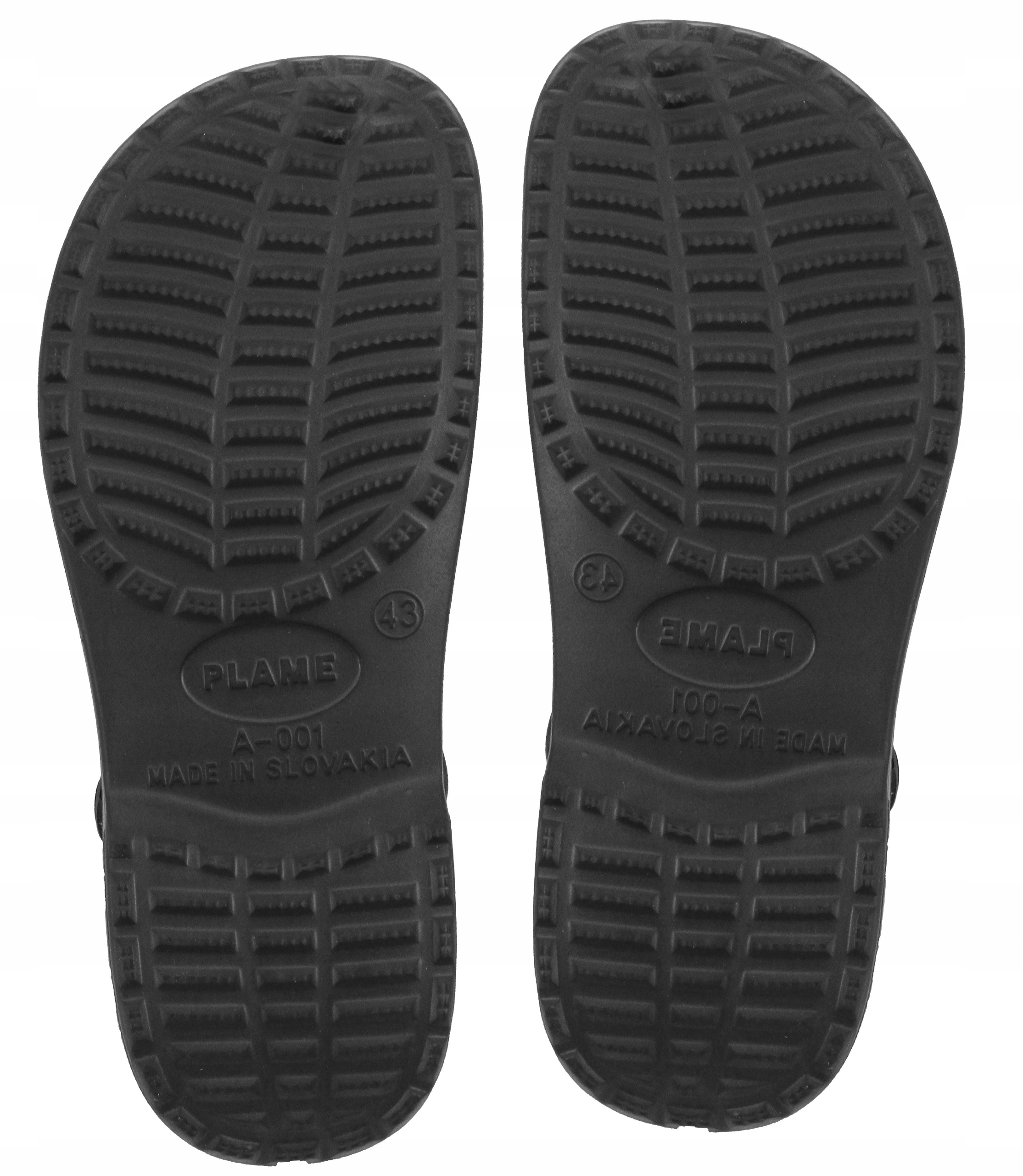 KROKSY MĘSKIE KLAPKI buty chodaki OGRODOWE CZARNE! Wzór dominujący inny wzór