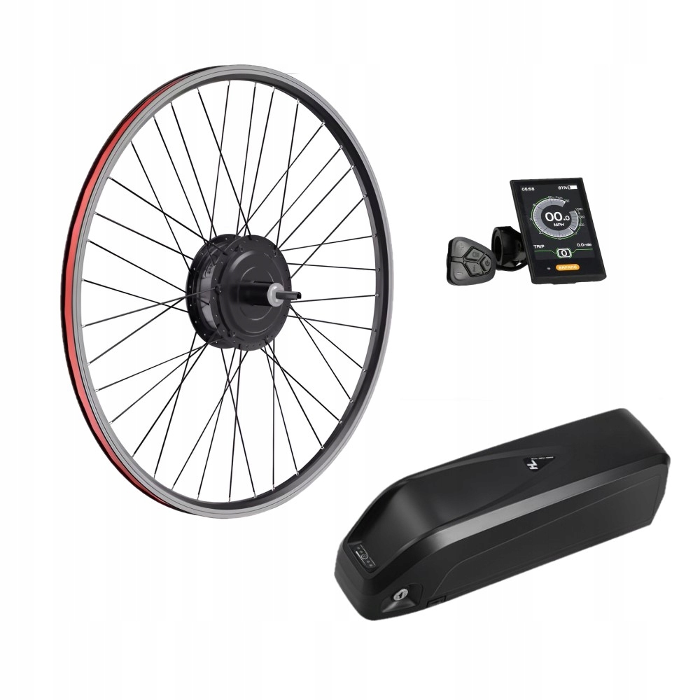 Silnik Bafang Do Konwersji Roweru Na Elektryczny 48V 500W Bateria 16AH