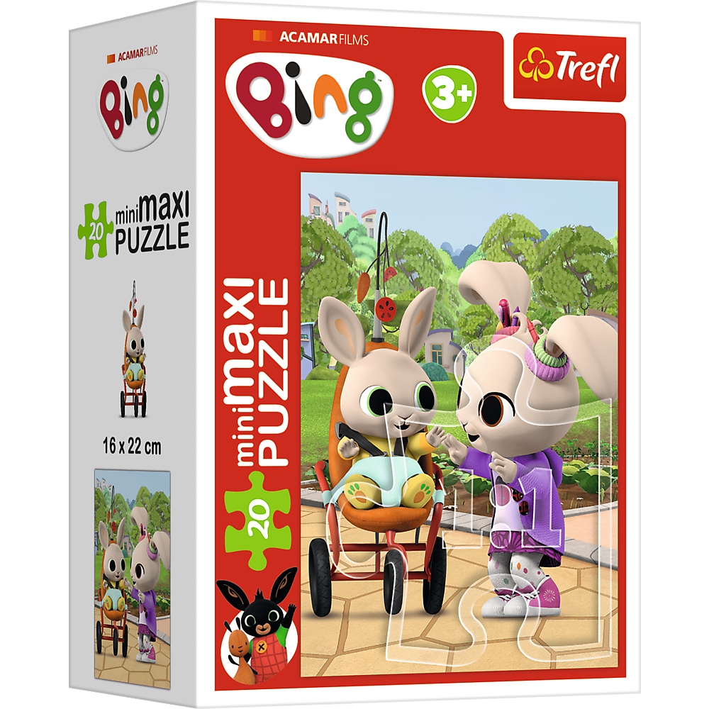 PUZZLE 20 MiniMaxi Bing i przyjaciele Trefl 21131