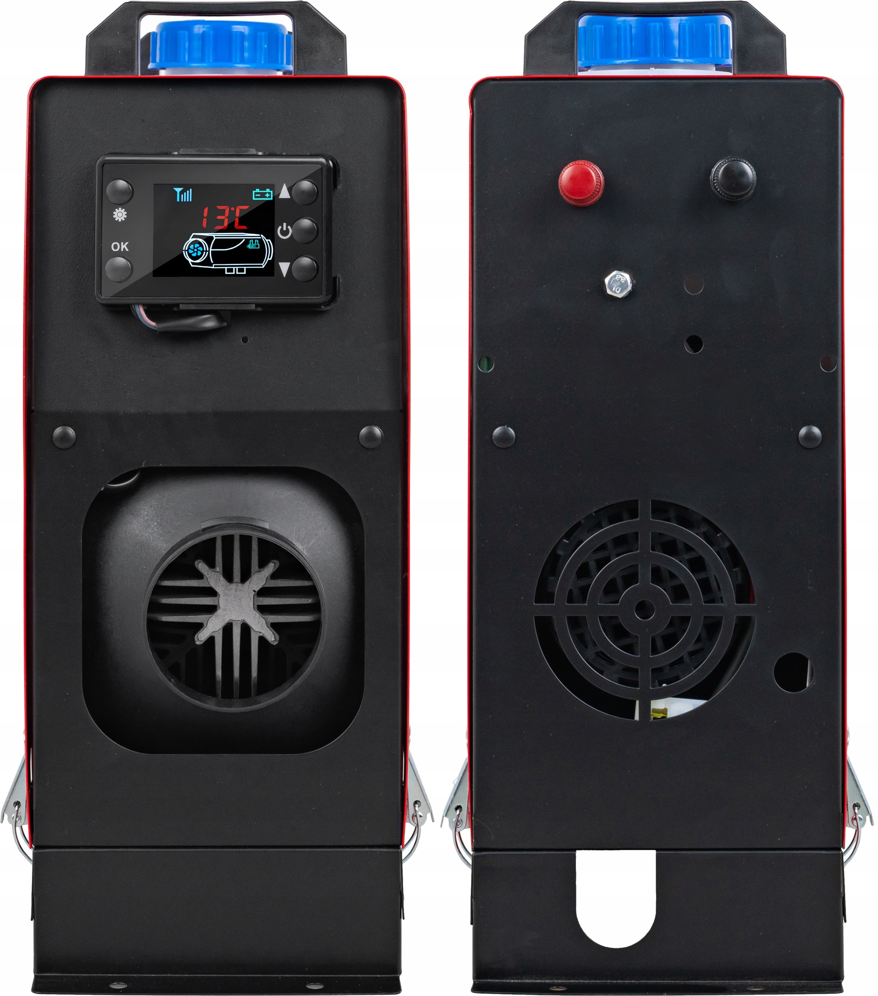 NAGRZEWNICA OLEJOWA HOALTE LCD 8kW DMUCHAWA PRZENOŚNA OGRZEWACZ AUTA GARAŻU EAN (GTIN) 5902973735857