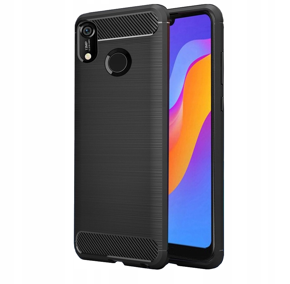 

Etui Do Huawei Y6 2019 Carbon Case Slim+szkło