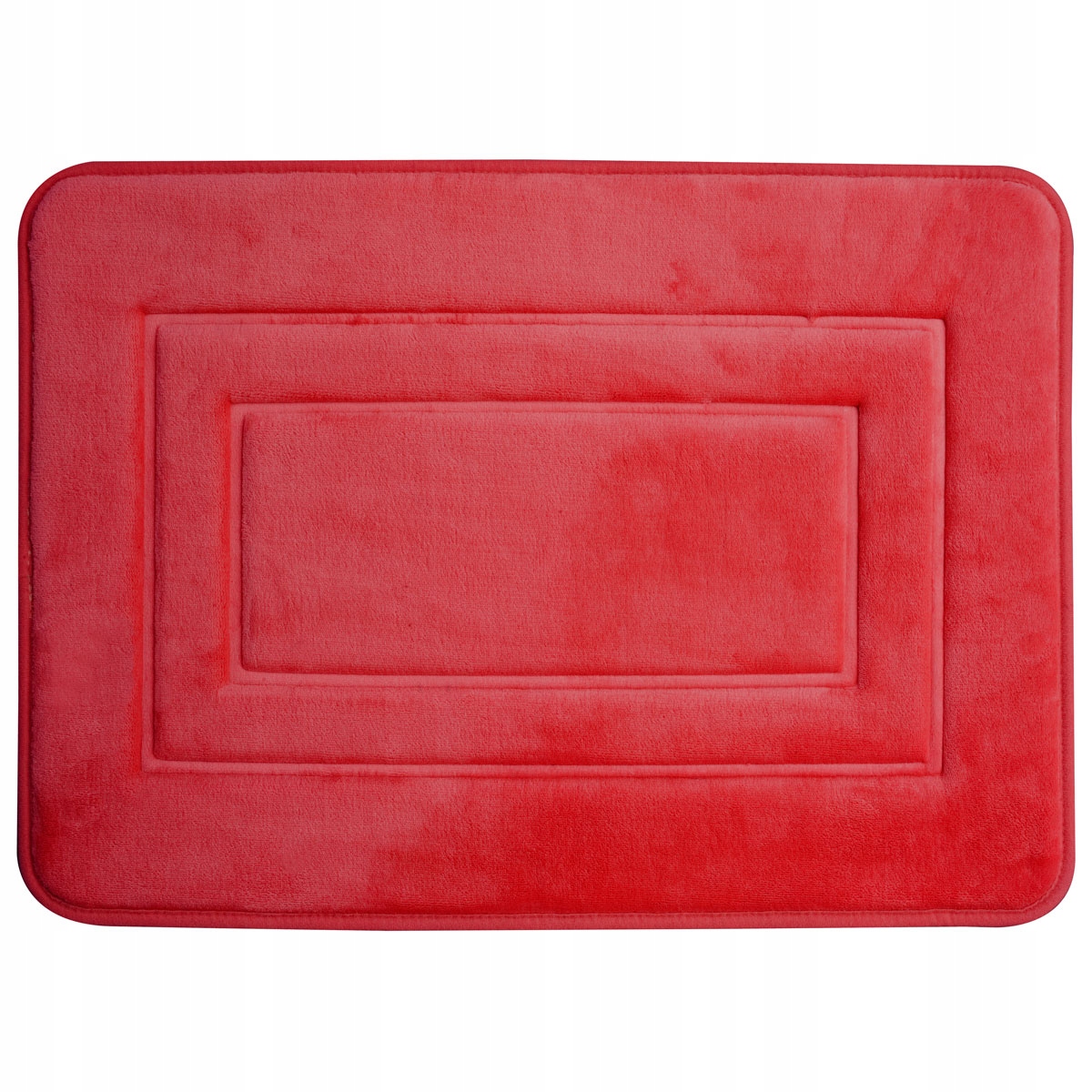 

Czerwony Dywanik Łazienkowy 40x60cm Mikrofibra