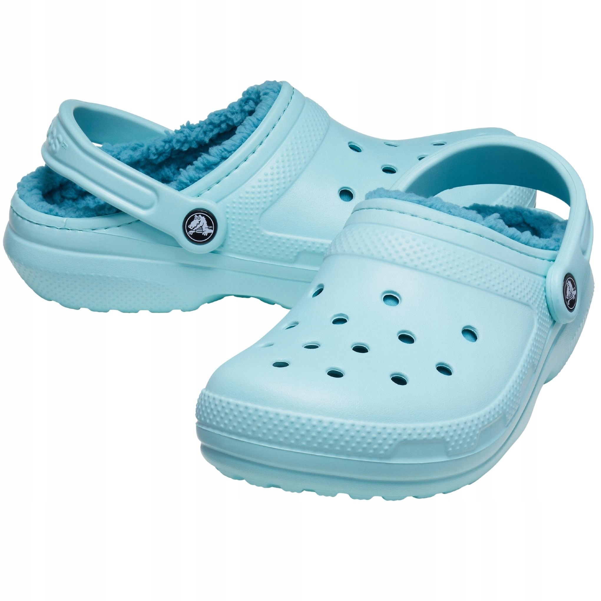 

Damskie Lekkie Klapki Ocieplane Crocs Kapcie