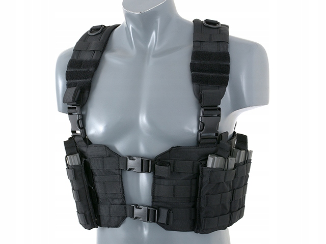 Kamizelka Chest Rig Pasoszelki Pas Szelki ładownica Ar M4 M16 5,56 Molle