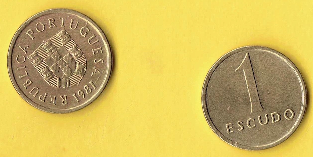 PORTUGALIA 1 ESCUDO 1981 r.
