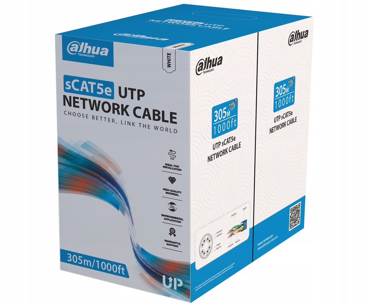 KABEL DRUT UTP KAT. 5e 305m szary PFM920I-5EUN