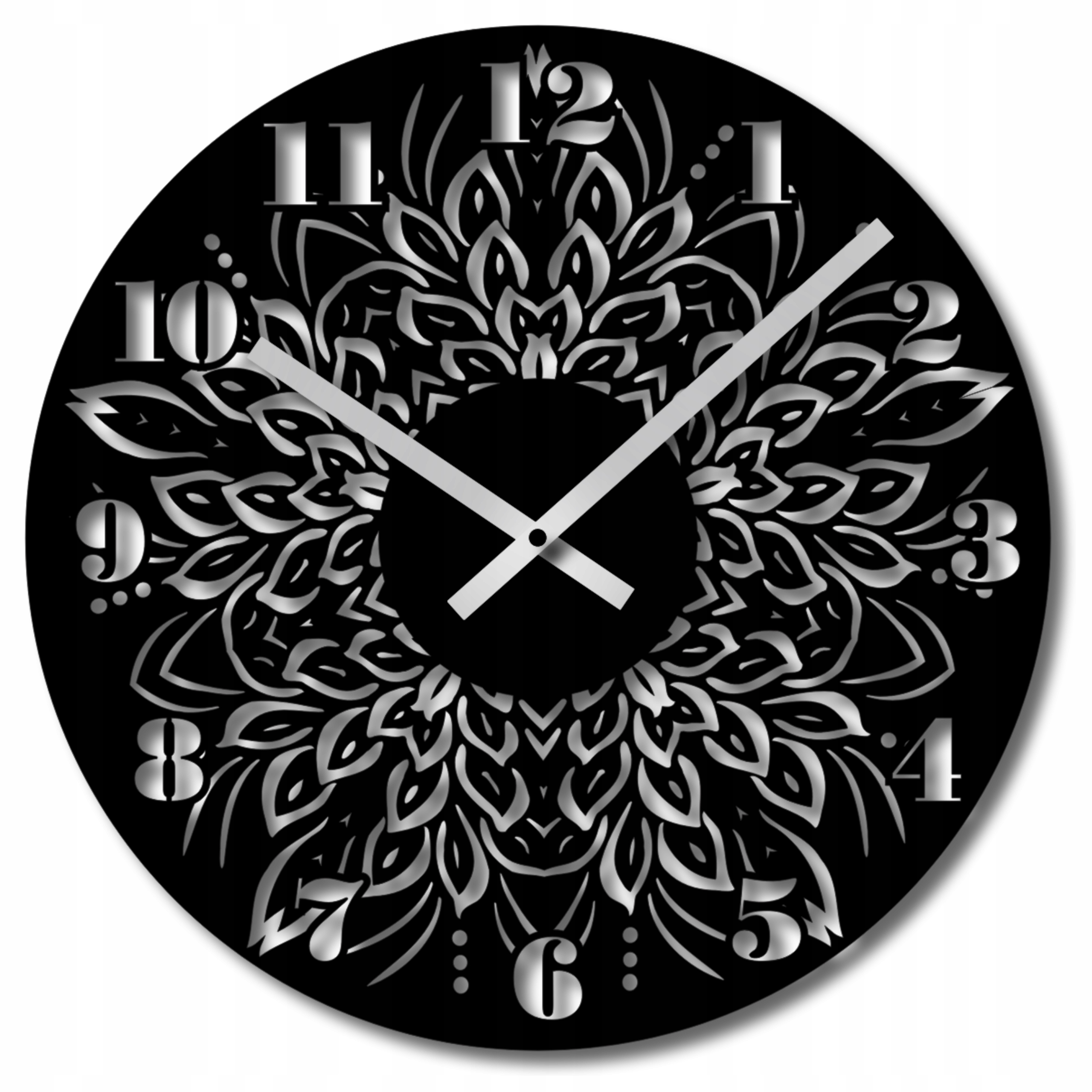 Nástěnné Hodiny Do Obývacího Pokoje 60 cm Velké Ažurové Hodiny Na Zeď Dřevěné Vintage