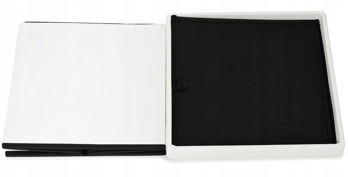 BIAŁA PUFA SKŁADANA ZE SCHOWKIEM KUFER SIEDZISKO ŁAWA Kolekcja 2021