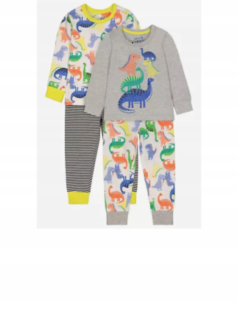 

Mothercare_98-104_2 pack_piżama_dino_nowe