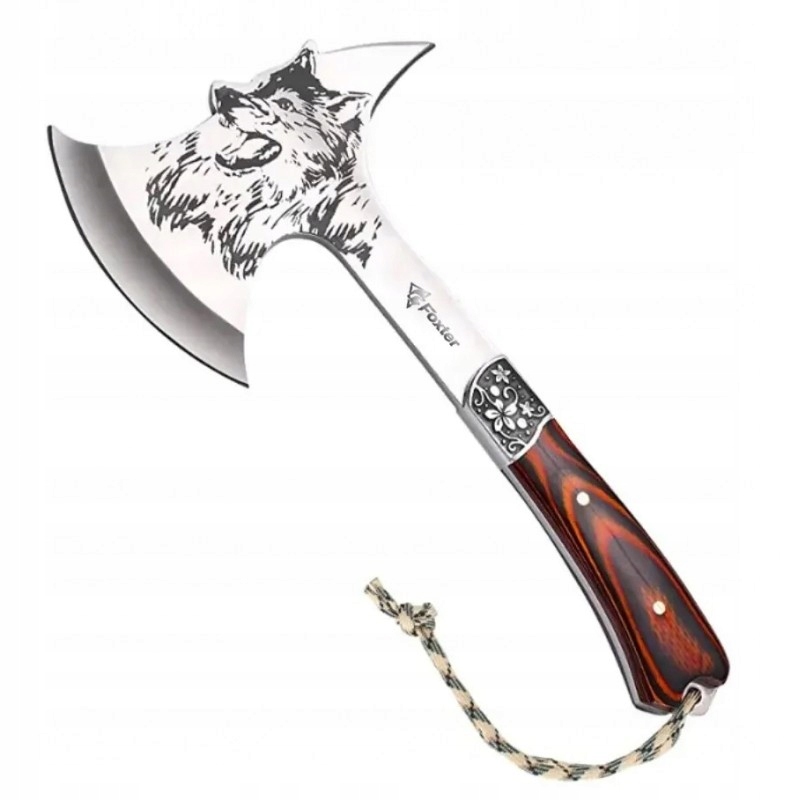 

Toporek Siekiera Tomahawk Topór Etui 32CM Wilk