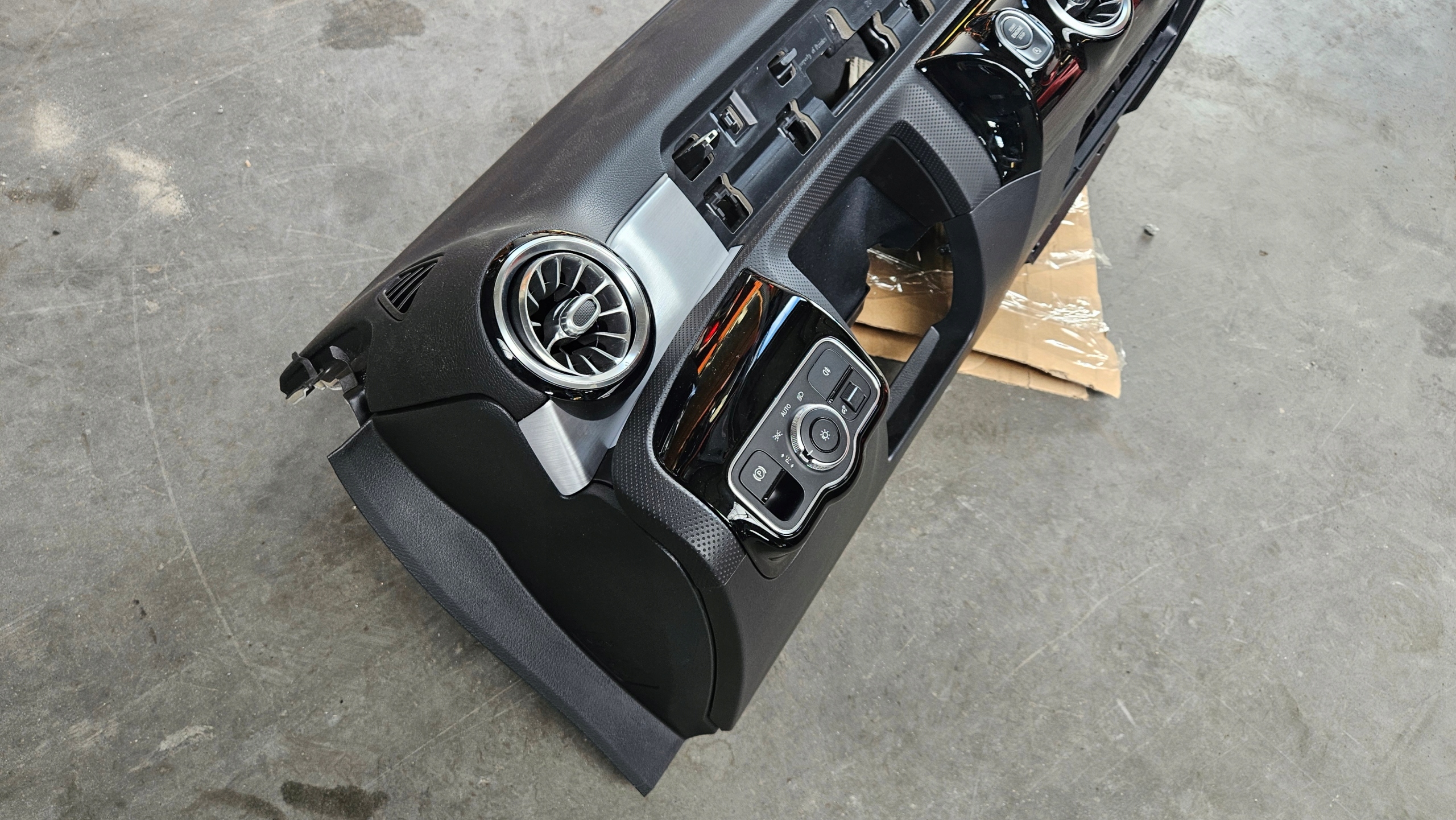 MERCEDES W177 A177 console cockpit dashboard passenger airbag original IDEALNA