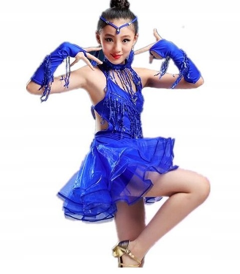 Sukienka Do Tańca Komplet R 164 Dziecięca 121