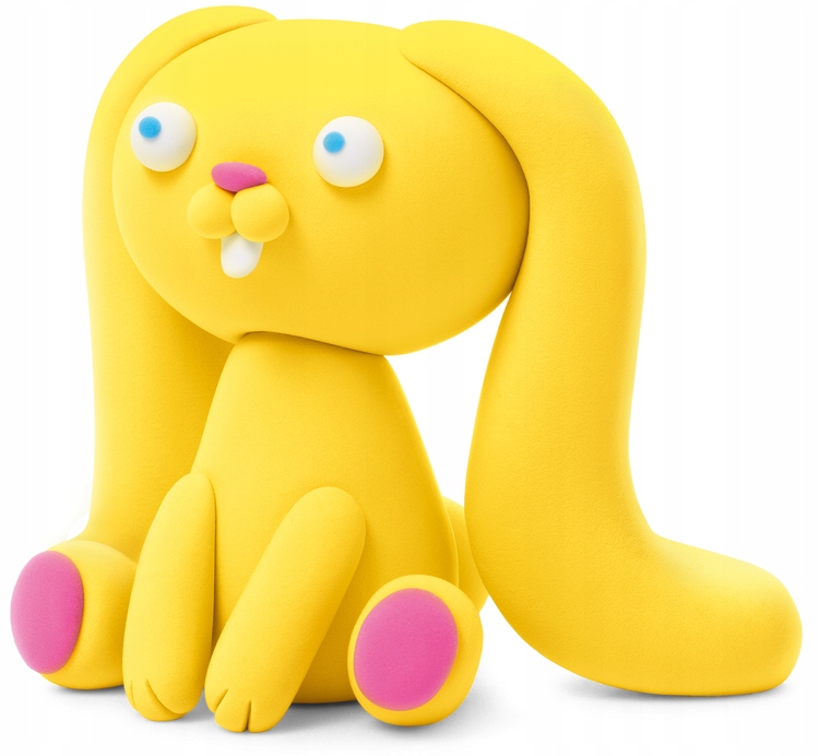 Hey Clay. Masa plastyczna Puchate Zwierzaki HCL15023 TM Toys Szerokość produktu 7 cm