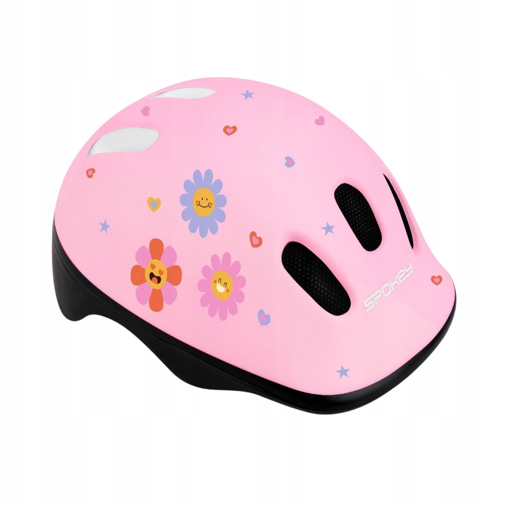 Kask Rowerowy Z Regulacją Na Rower Hulajnogę Dla Dziecka Ochronny Spokey