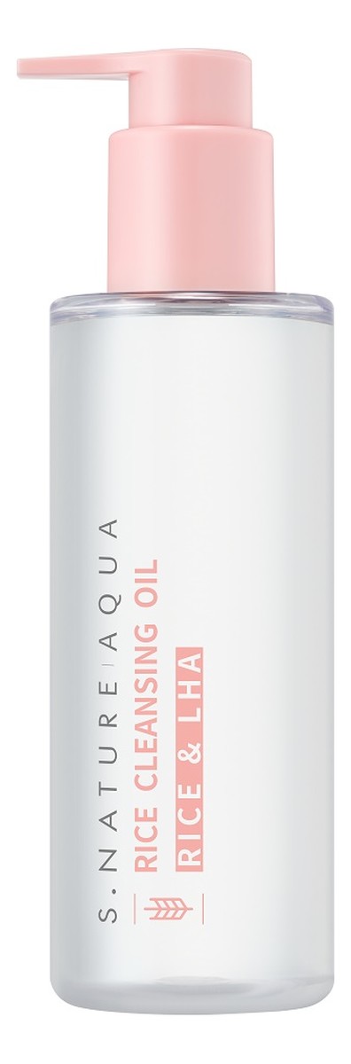 S.NATURE_Aqua Rice Cleansing Oil rýžový čisticí olej na obličej 200 Ml