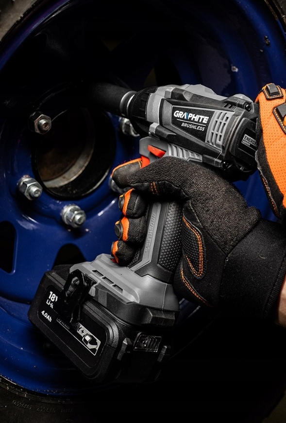 GRAPHITE KLUCZ UDAROWY BEZSZCZOTKOWY 18V 58G028 Rozmiar trzpienia 1/2''