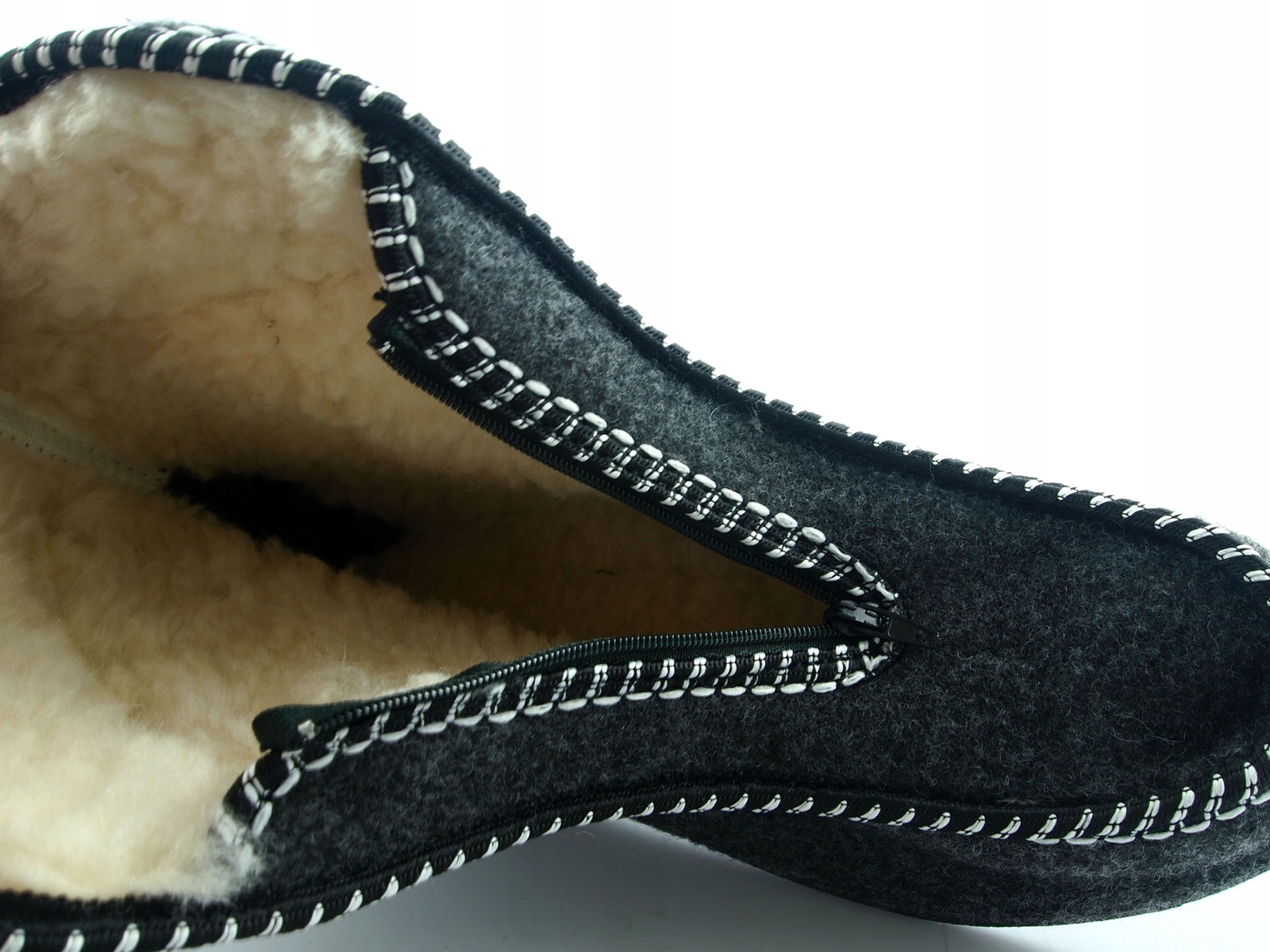 KAPCIE CIEPŁE DOMOWE BAMBOSZE WEŁNA GÓRALSKIE 38 Marka inna