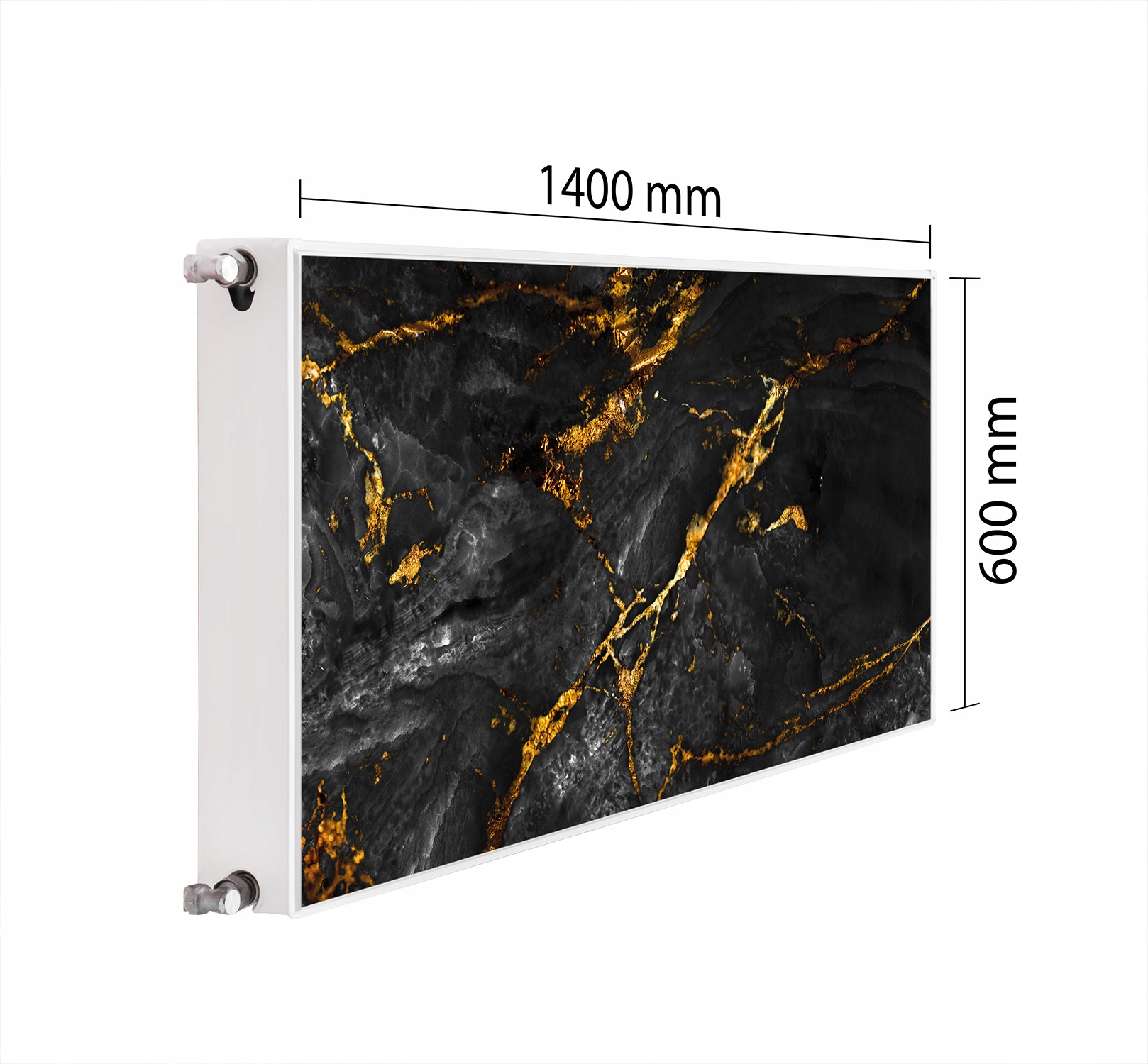 Magnetická Maska Na Radiátor 140x60 Mramorová Podložka Magnet