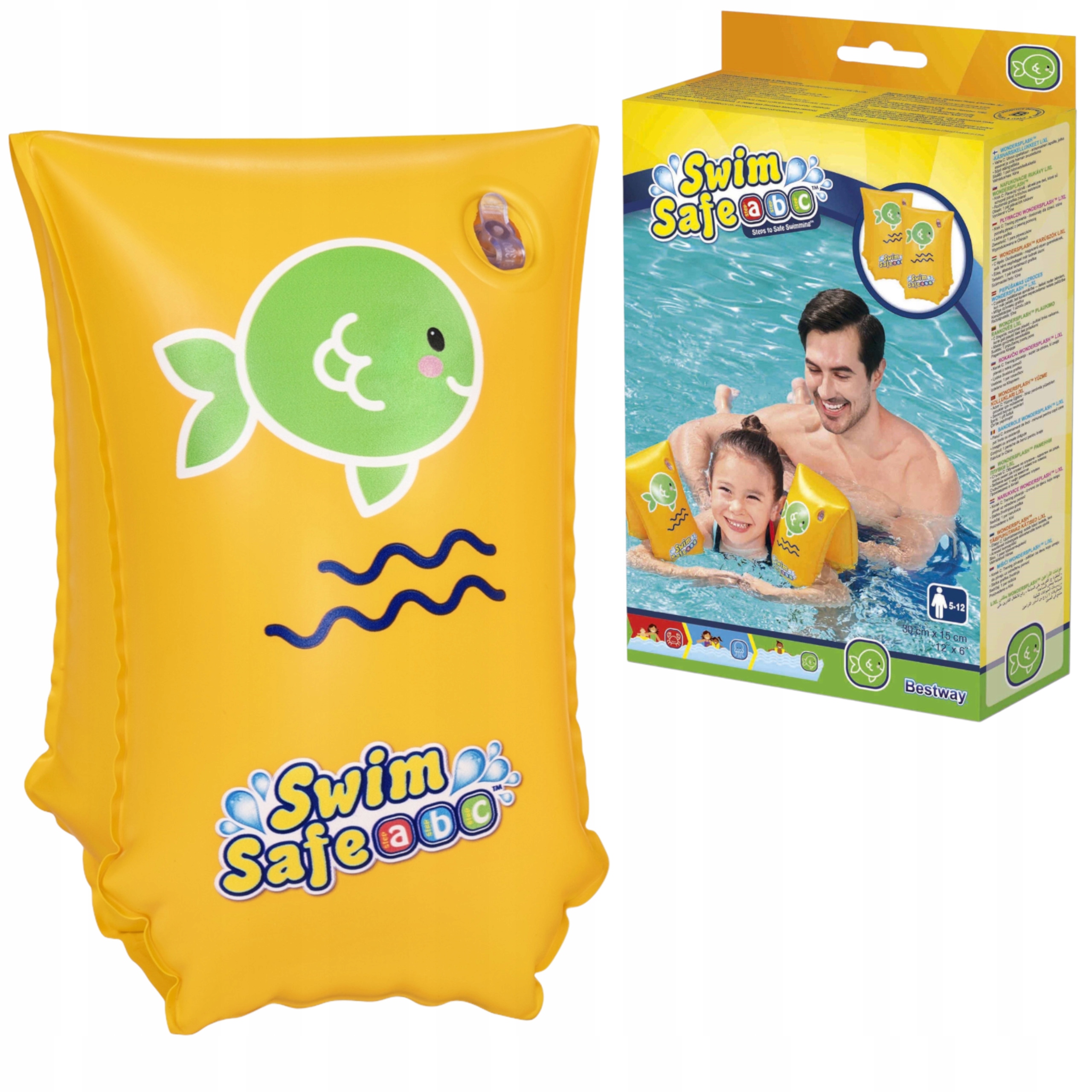 Rękawki do pływania dla dzieci Bestway 32110 Waga produktu z opakowaniem jednostkowym 0.1 kg
