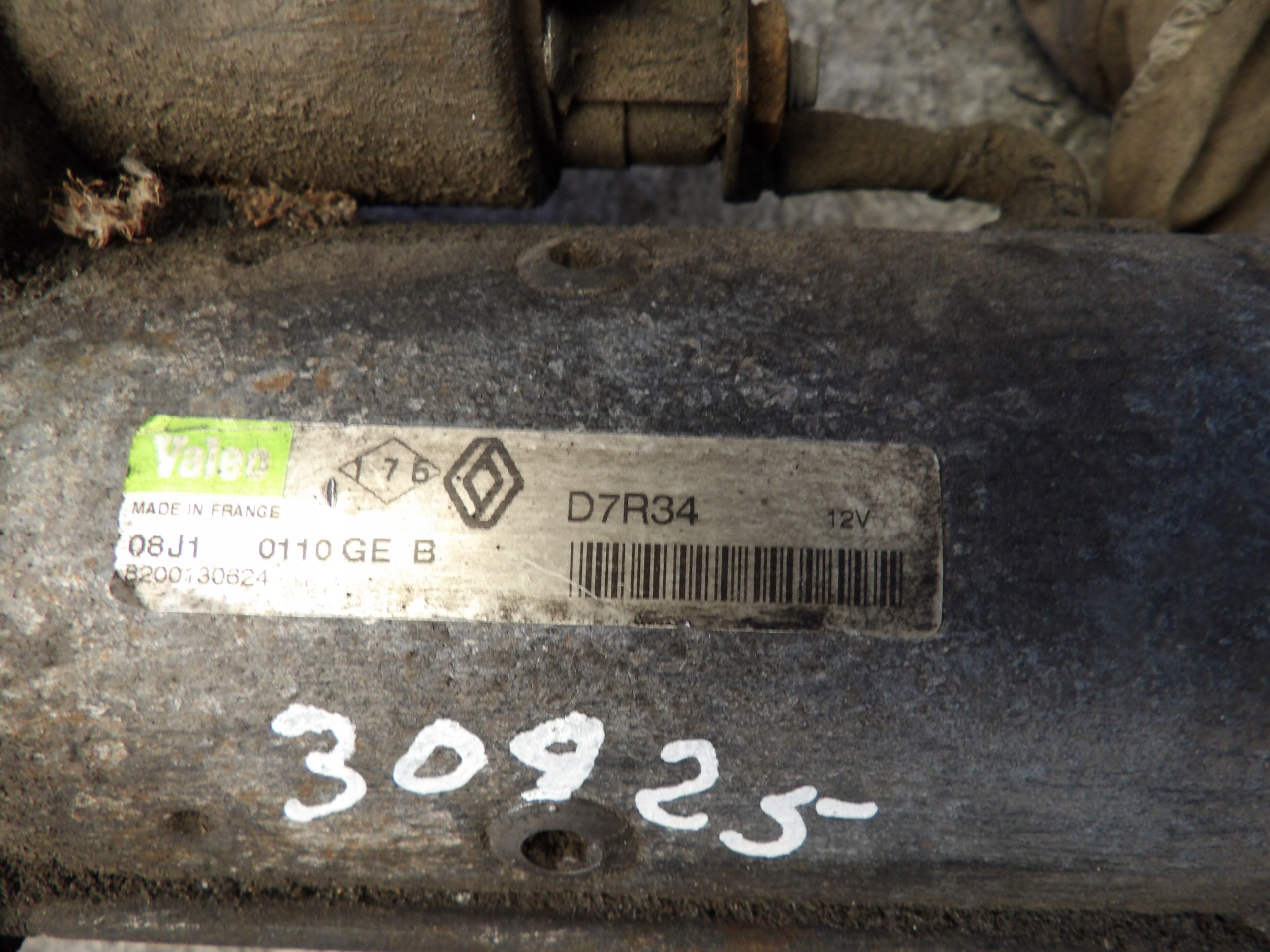 Renault Master II starter 8200130624 D7R34
