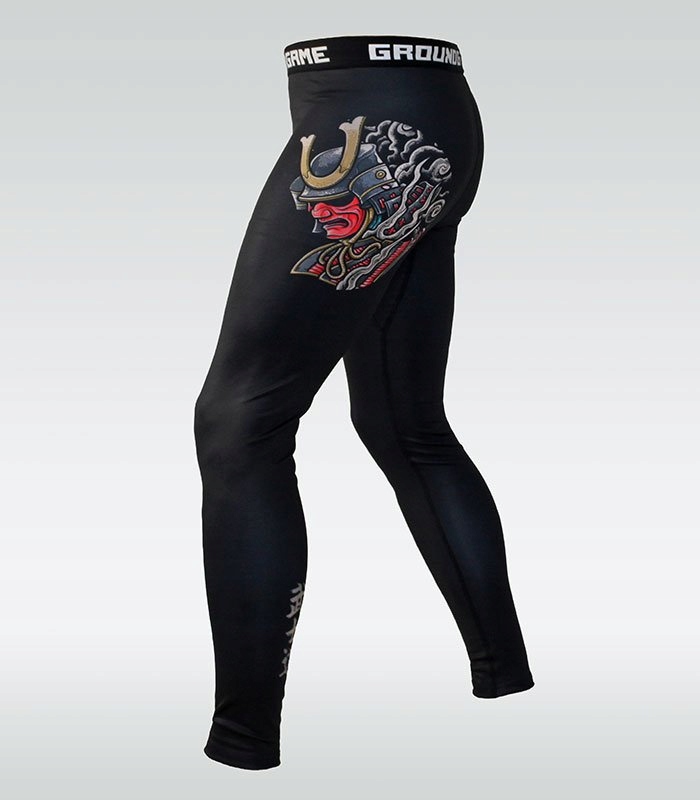 Legginsy męskie Spodnie termoaktywne Bushido 3.0 S Ground Game