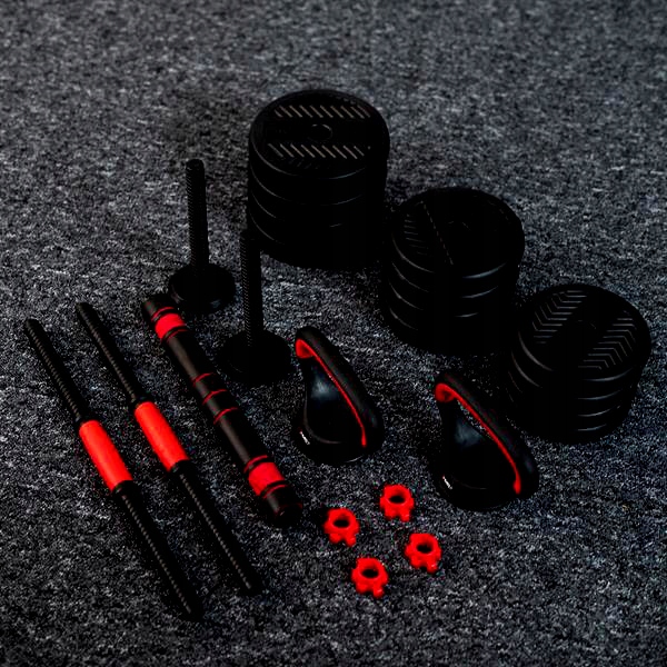 Zestaw Hantle Sztanga Kettlebell Uchwyty Do Pompek Model SGN