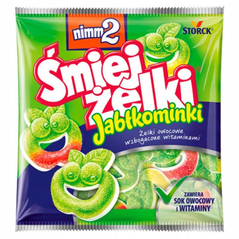 24 Sztuki Storck Śmiejżelki Jabłkominki 90G
